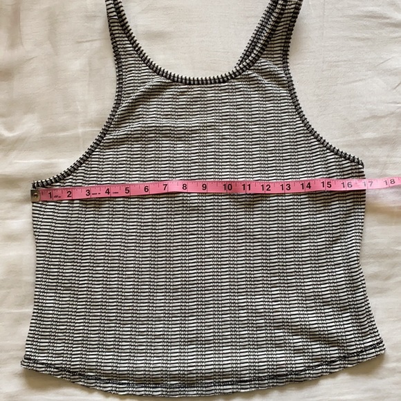 WE THE FREE Striped Ribbed Tank Size Large - Picture 4 of 15